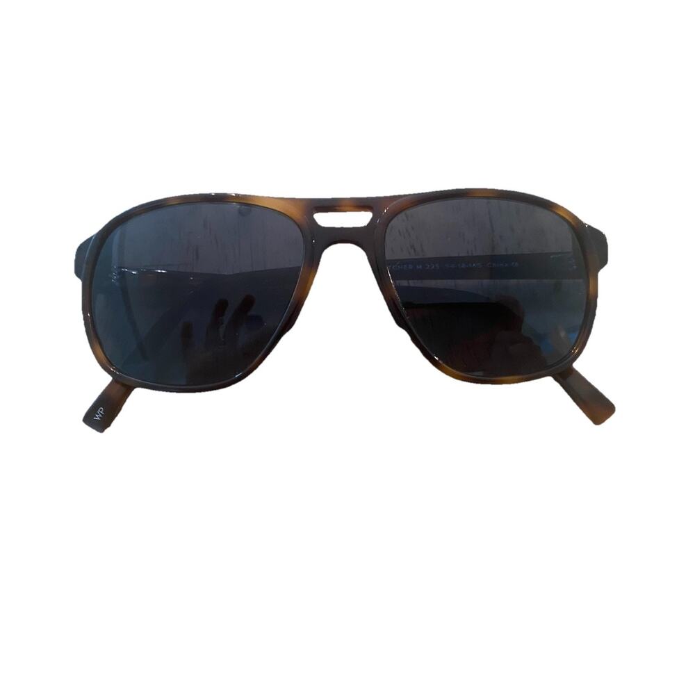 warby parker hatcher sunglasses in oak barrel
